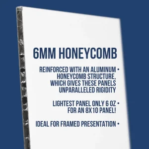 6mm honeycomb art panel with oil primed linen by Artefex – lightweight, rigid painting panel for oil painting and large-scale professional artwork.