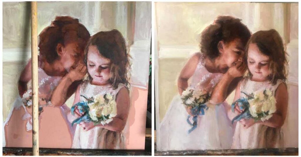 Copper Panel Painting by Ann Moeller Steverson